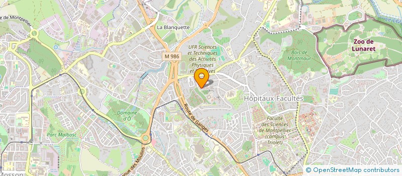 localisation de l'entreprise MONSIEUR FREDERIC BOUCHETTE à MONTPELLIER