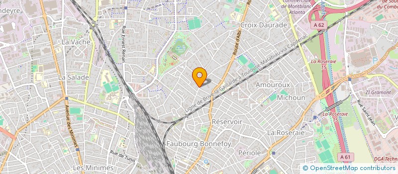 localisation de l'entreprise MONSIEUR FREDERIC BOUCHUT  TOULOUSE