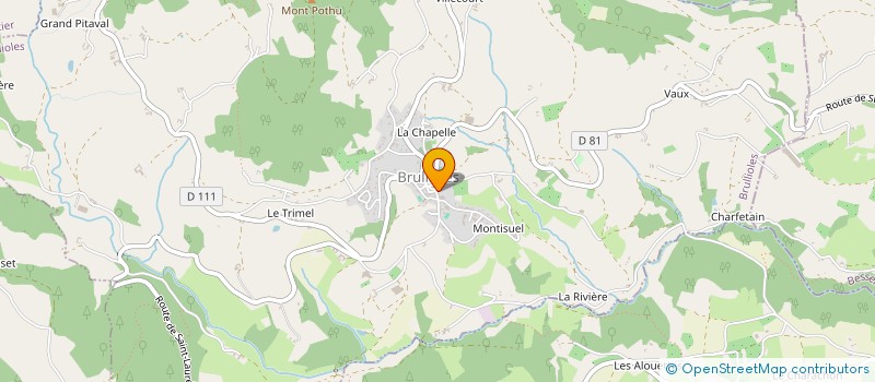 localisation de l'entreprise MONSIEUR FREDERIC BOUDRA à COURZIEU