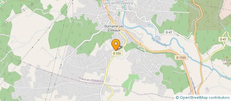 localisation de l'entreprise MONSIEUR FREDERIC BOUE à TRANS-EN-PROVENCE