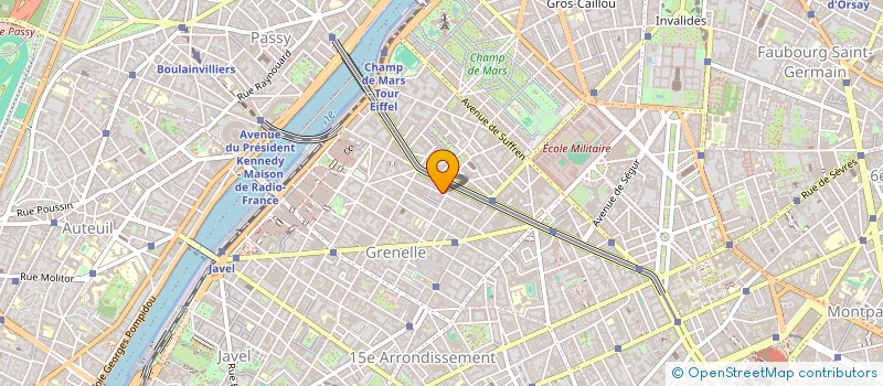 localisation de l'entreprise MONSIEUR FREDERIC BOUILLARD  PARIS