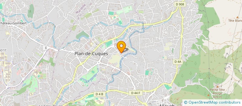 localisation de l'entreprise MONSIEUR FREDERIC BOUISSET à PLAN-DE-CUQUES