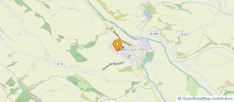 localisation de l'entreprise MONSIEUR FREDERIC BOULET  SALLES-SUR-L'HERS