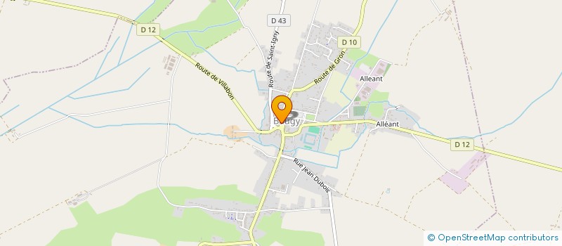 localisation de l'entreprise MONSIEUR FREDERIC BOURACHOT  BAUGY