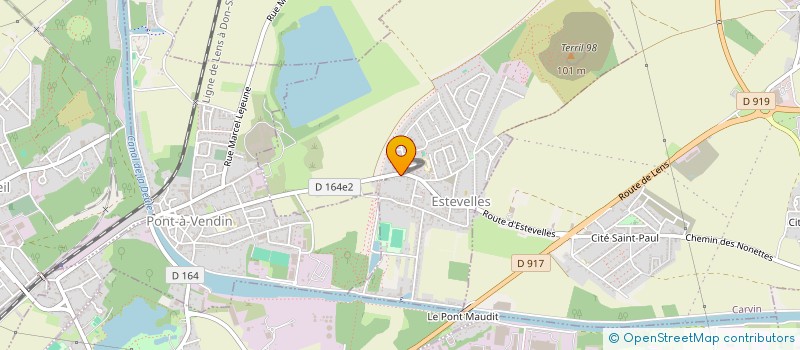 localisation de l'entreprise MONSIEUR FREDERIC BOUREL  ESTEVELLES