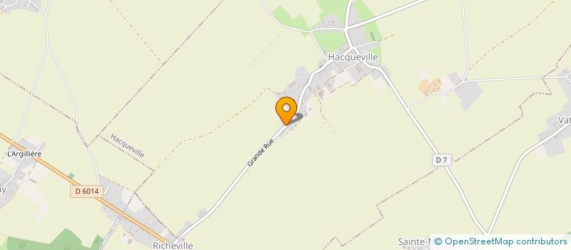 localisation de l'entreprise MONSIEUR FREDERIC BOURGEOIS  HACQUEVILLE