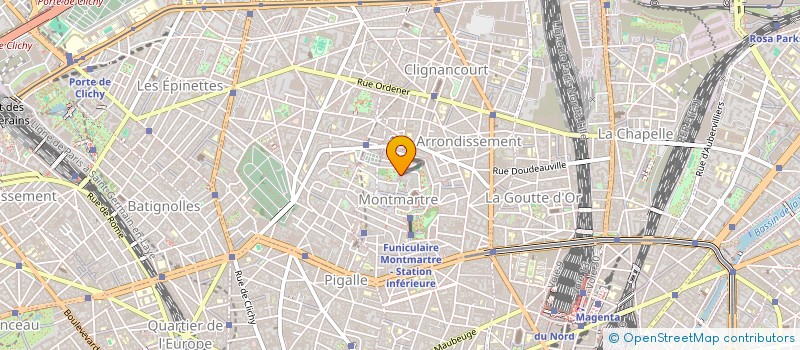 localisation de l'entreprise MONSIEUR FREDERIC BOURQUE  PARIS