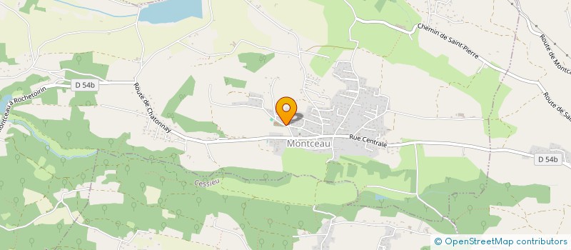 localisation de l'entreprise MONSIEUR FREDERIC BOURSET  RUY-MONTCEAU