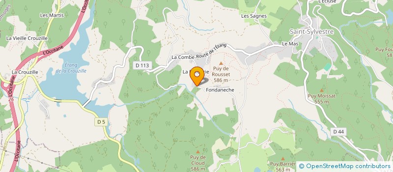localisation de l'entreprise MONSIEUR FREDERIC BOUSSON à SAINT-SYLVESTRE