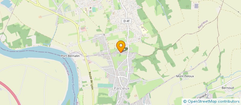 localisation de l'entreprise MONSIEUR FREDERIC BOUTERIN  VILLEFRANCHE-SUR-SAONE