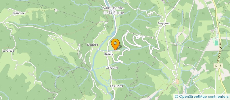 localisation de l'entreprise MONSIEUR FREDERIC BOUTET à ARGENTAT-SUR-DORDOGNE