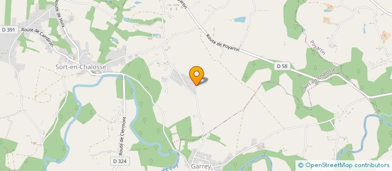 localisation de l'entreprise MONSIEUR FREDERIC BOUTGES  SORT-EN-CHALOSSE