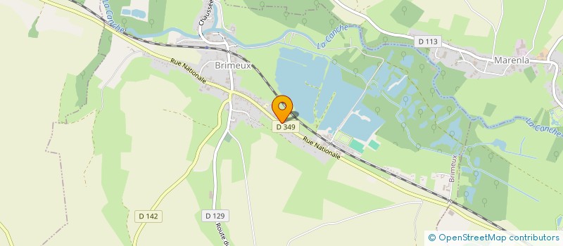 localisation de l'entreprise MONSIEUR FREDERIC BOUTILLIER  BREXENT-ENOCQ