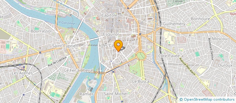 localisation de l'entreprise MONSIEUR FREDERIC BOUTTIER  TOULOUSE