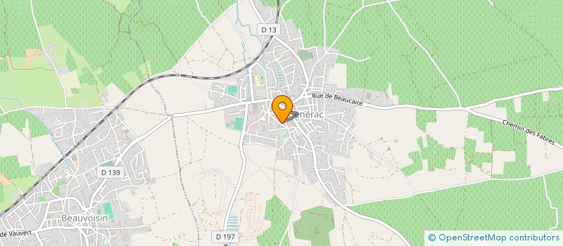 localisation de l'entreprise MONSIEUR FREDERIC BOVET  GENERAC