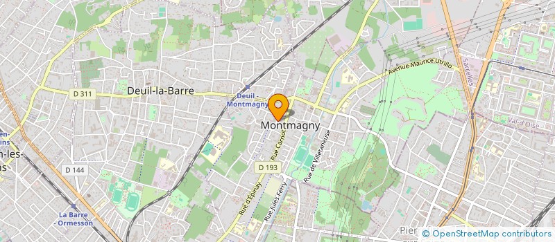 localisation de l'entreprise MONSIEUR FREDERIC BOYER  MONTMAGNY