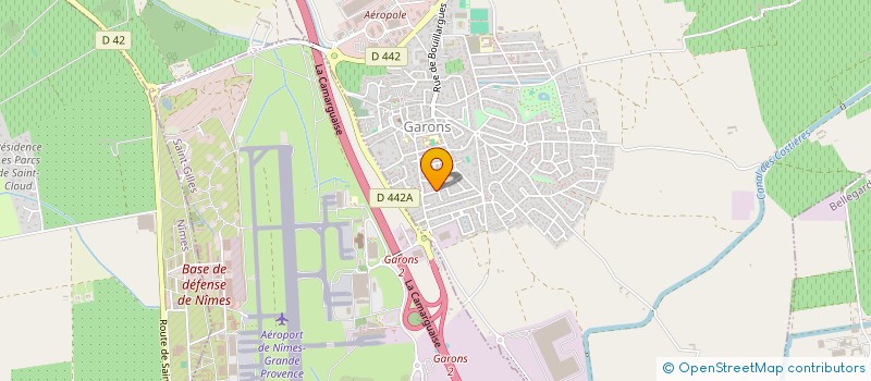 localisation de l'entreprise MONSIEUR FREDERIC BRACQ  GARONS