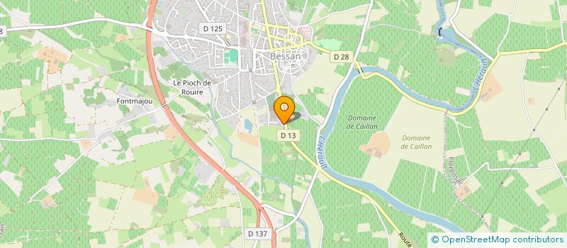 localisation de l'entreprise MONSIEUR FREDERIC BREMOND à BESSAN