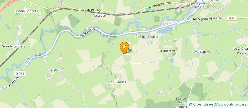 localisation de l'entreprise MONSIEUR FREDERIC BRETIN à CIRY-LE-NOBLE
