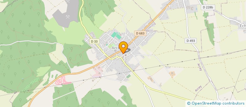 localisation de l'entreprise MONSIEUR FREDERIC BREUZARD  ARCEY