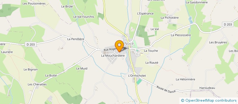 localisation de l'entreprise MONSIEUR FREDERIC BRIERE à PERCHE-EN-NOCE