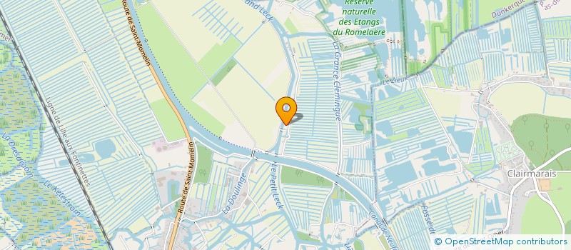 localisation de l'entreprise MONSIEUR FREDERIC BRIETZ  SAINT OMER