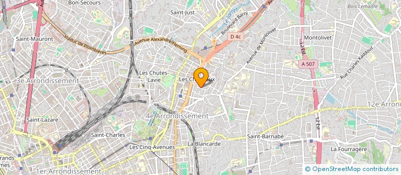 localisation de l'entreprise MONSIEUR FREDERIC BRIGNOLI à MARSEILLE