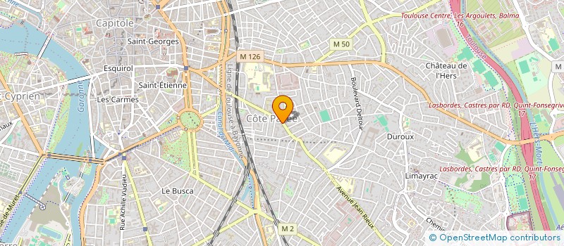 localisation de l'entreprise MONSIEUR FREDERIC BRIGNONE à TOULOUSE