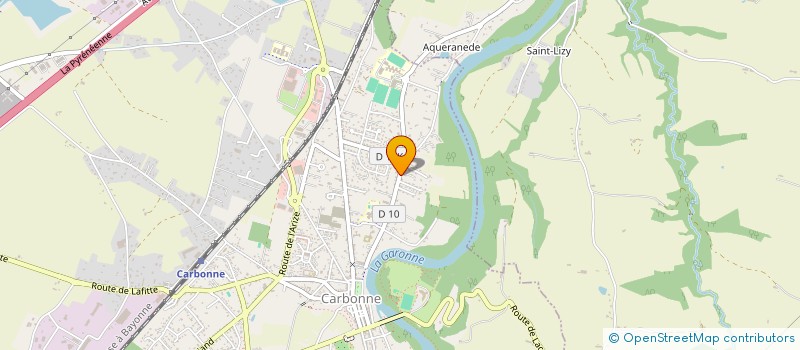 localisation de l'entreprise MONSIEUR FREDERIC BRIOUX  CARBONNE