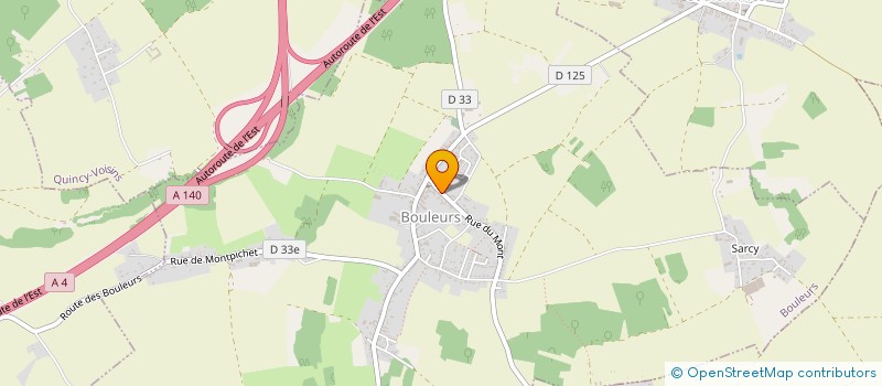 localisation de l'entreprise MONSIEUR FREDERIC BROCCA-CARTA  BOULEURS