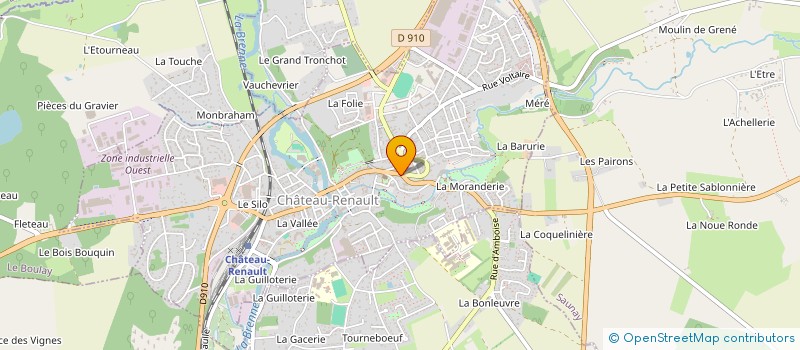 localisation de l'entreprise MONSIEUR FREDERIC BROCHARD à LA FERRIERE