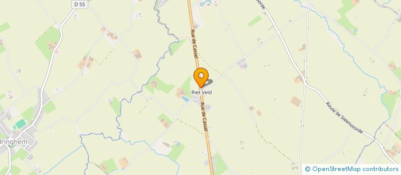 localisation de l'entreprise MONSIEUR FREDERIC BROEDERS  WORMHOUT