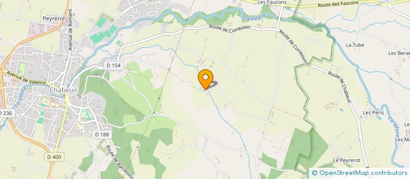 localisation de l'entreprise MONSIEUR FREDERIC BROSSARD  LA BAUME-CORNILLANE