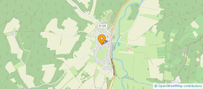 localisation de l'entreprise MONSIEUR FREDERIC BROSSARD  ASQUINS