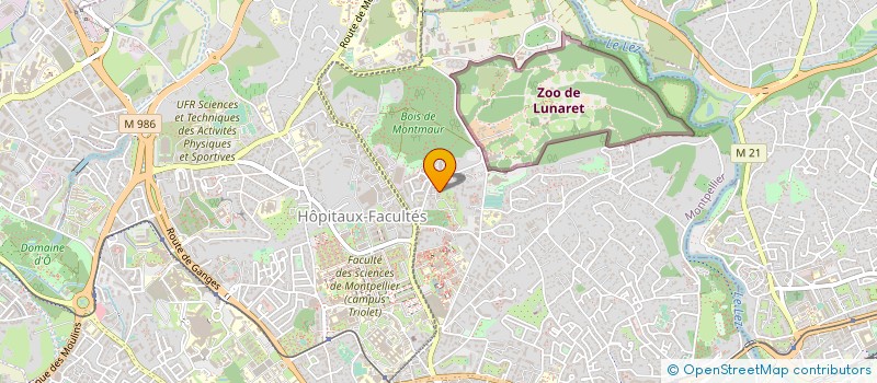 localisation de l'entreprise MONSIEUR FREDERIC BROSSE à MONTPELLIER