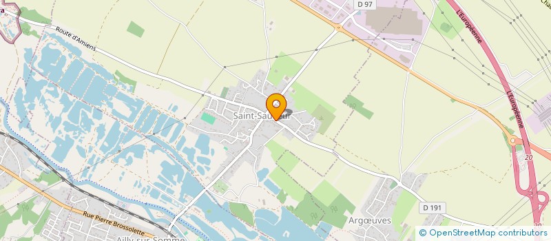 localisation de l'entreprise MONSIEUR FREDERIC BRUCHET  SAINT-SAUVEUR