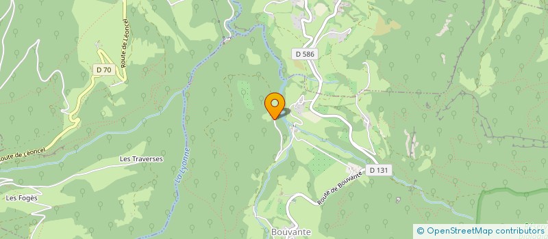 localisation de l'entreprise MONSIEUR FREDERIC BRUN  CHATTE