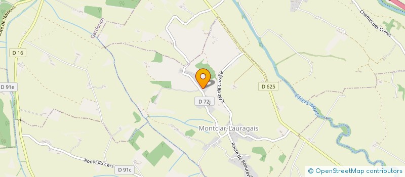 localisation de l'entreprise MONSIEUR FREDERIC BRUN à MONTCLAR-LAURAGAIS