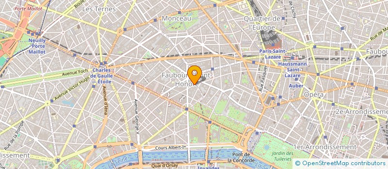 localisation de l'entreprise MONSIEUR FREDERIC BRUN  PARIS