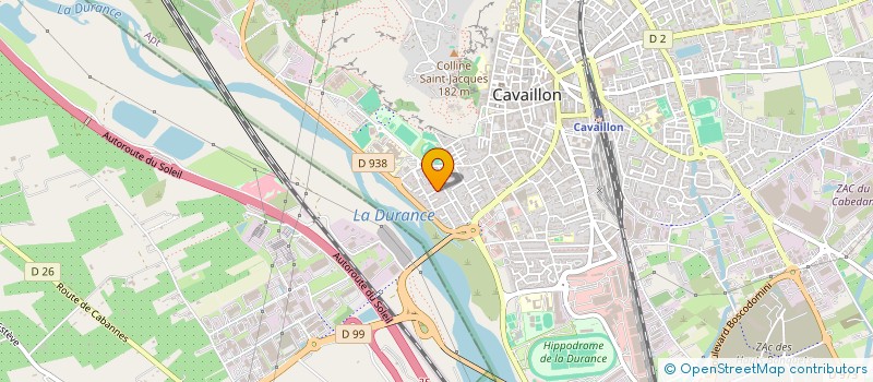 localisation de l'entreprise MONSIEUR FREDERIC BRUNEAU  CAVAILLON