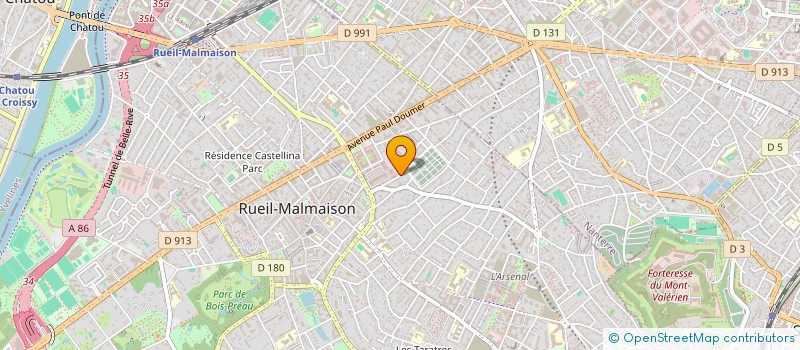 localisation de l'entreprise MONSIEUR FREDERIC BRZYSKI  RUEIL-MALMAISON