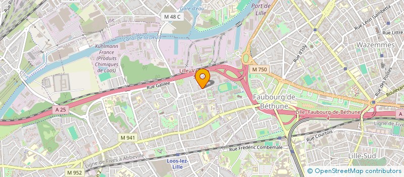 localisation de l'entreprise MONSIEUR FREDERIC BUDENHULZER  LOOS