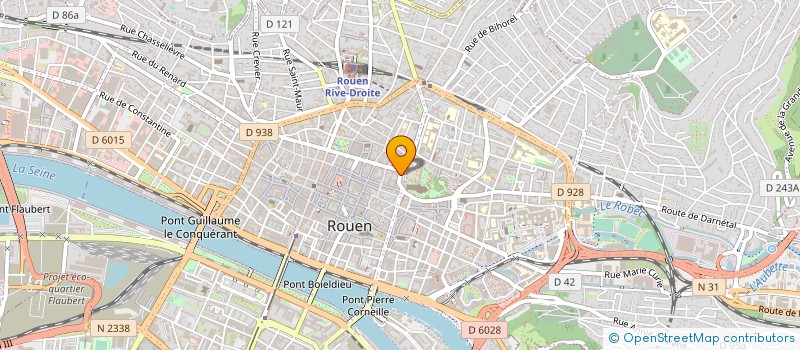 localisation de l'entreprise MONSIEUR FREDERIC BUQUET  ROUEN