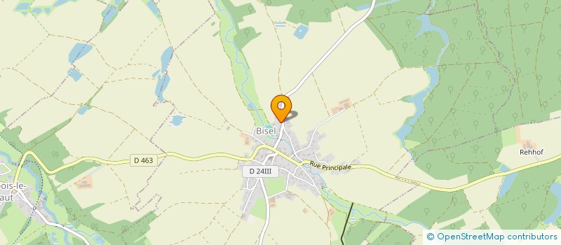 localisation de l'entreprise MONSIEUR FREDERIC BURTSCHY  BISEL