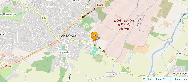 localisation de l'entreprise MONSIEUR FREDERIC BURY à FONSORBES