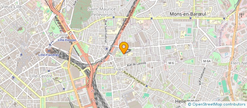 localisation de l'entreprise MONSIEUR FREDERIC BUSCH à LILLE