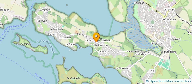 localisation de l'entreprise MONSIEUR FREDERIC BUXIN à SENE