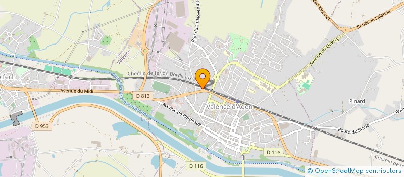 localisation de l'entreprise MONSIEUR FREDERIC CABRIT à VALENCE