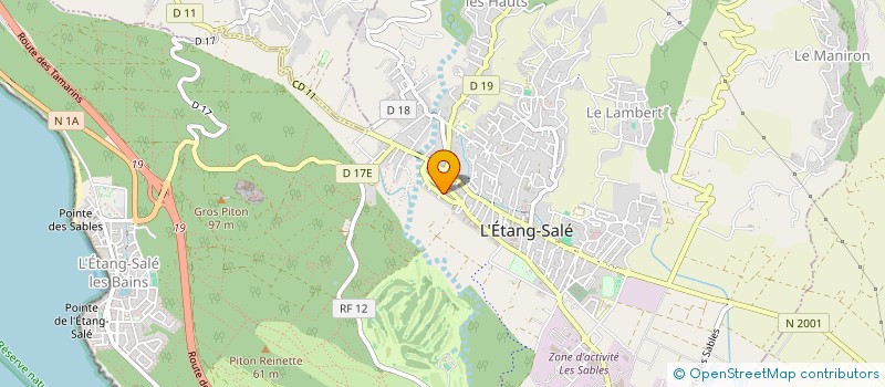 localisation de l'entreprise MONSIEUR FREDERIC CADET  L'ETANG-SALE