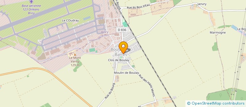 localisation de l'entreprise MONSIEUR FREDERIC CADIC à BOULAY-LES-BARRES